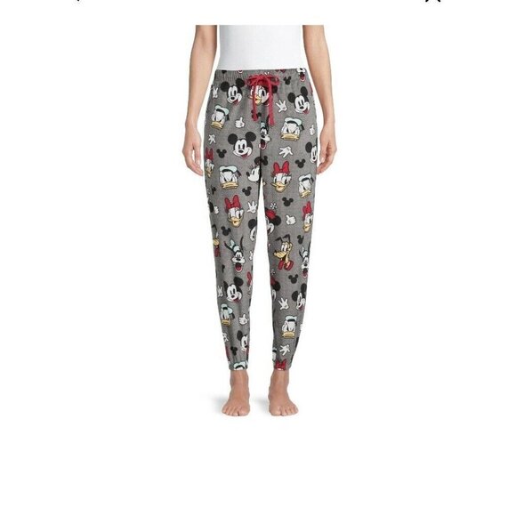 NEW Mickey Mouse Ladies Sleep Jogger Pants Loungewear Disney 3X Plus (18W-20W) - Picture 2 of 3